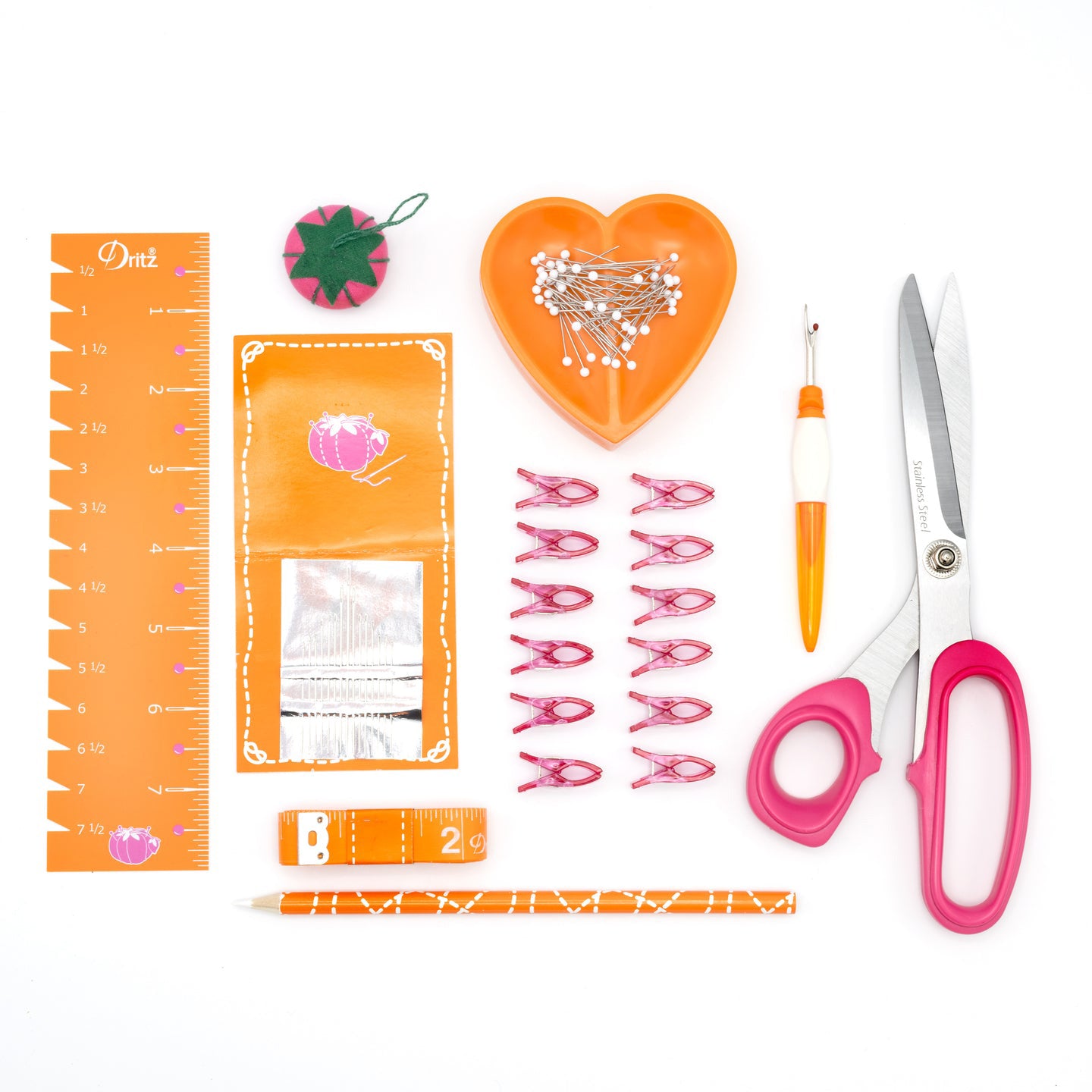 Kit de Costura Dritz Naranja