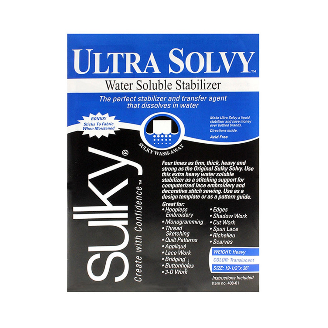 Entretela Sulky Ultra-Solvy Soluble Pesado
