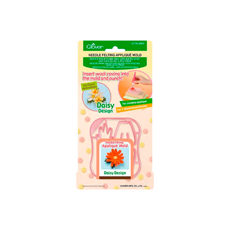 Molde Margarita Para Afieltrar Clover