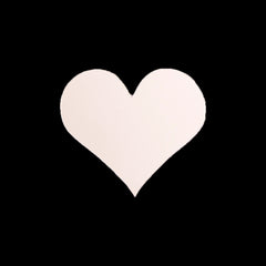 Corazones Cartulina 9x8 cm