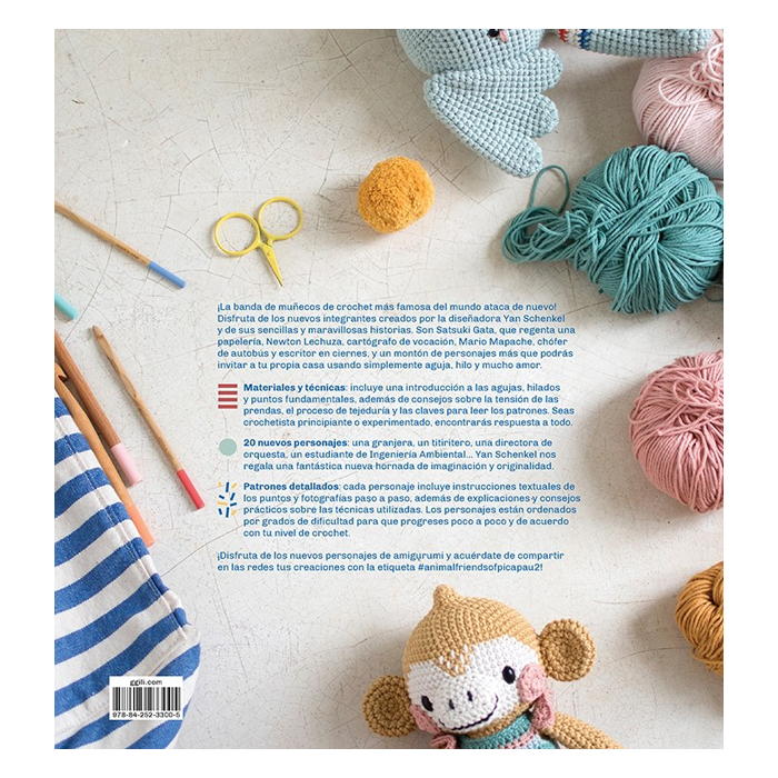 Libro La Banda De Pica Pau 20 Nuevos Amigurumis