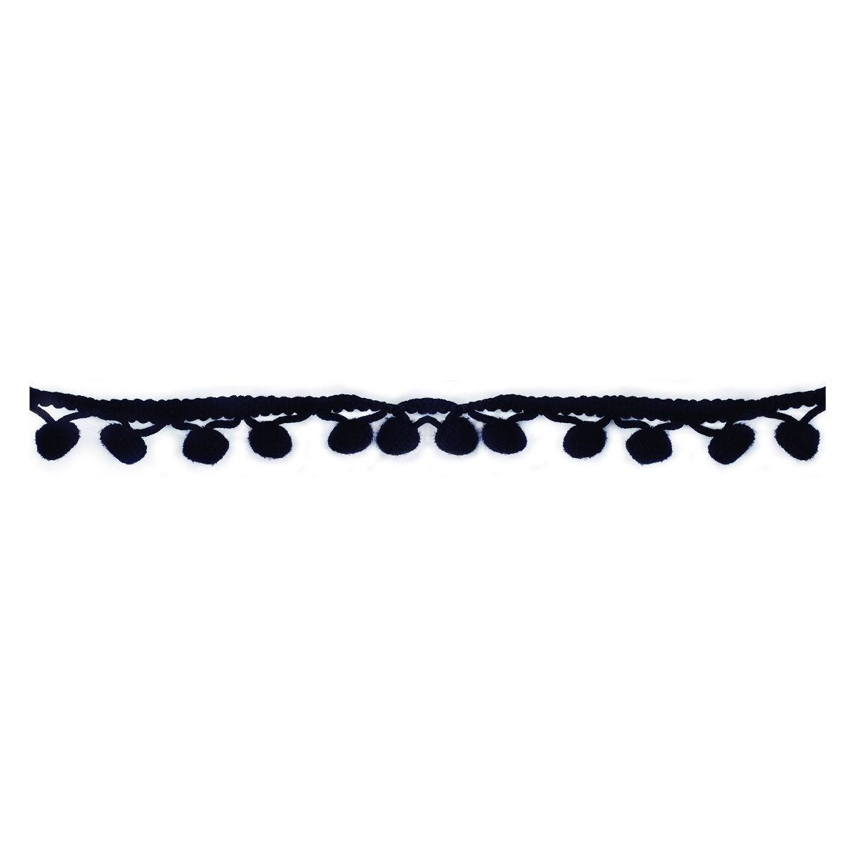 Fleco Pompón Grande Negro